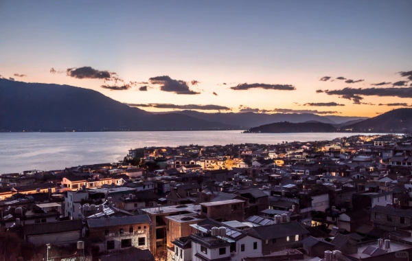 Shuanglongの古代の町:Erhai Fishing Villageからアート半島への無料の旅-2