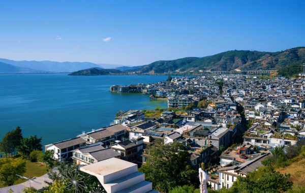 Shuanglongの古代の町:Erhai Fishing Villageからアート半島への無料の旅-3