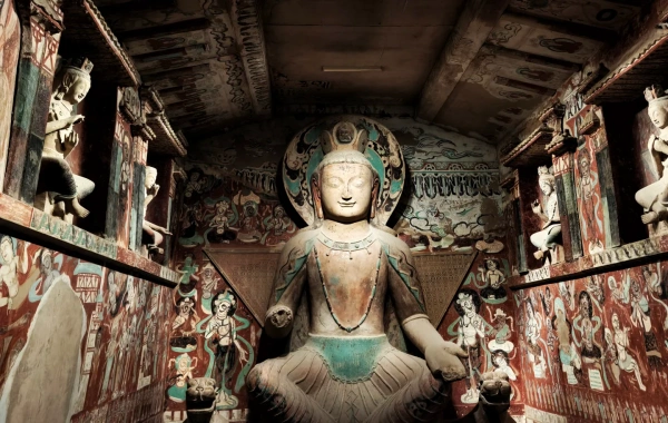 Mogao Caves: An art gallery in the desert, a museum on the wall