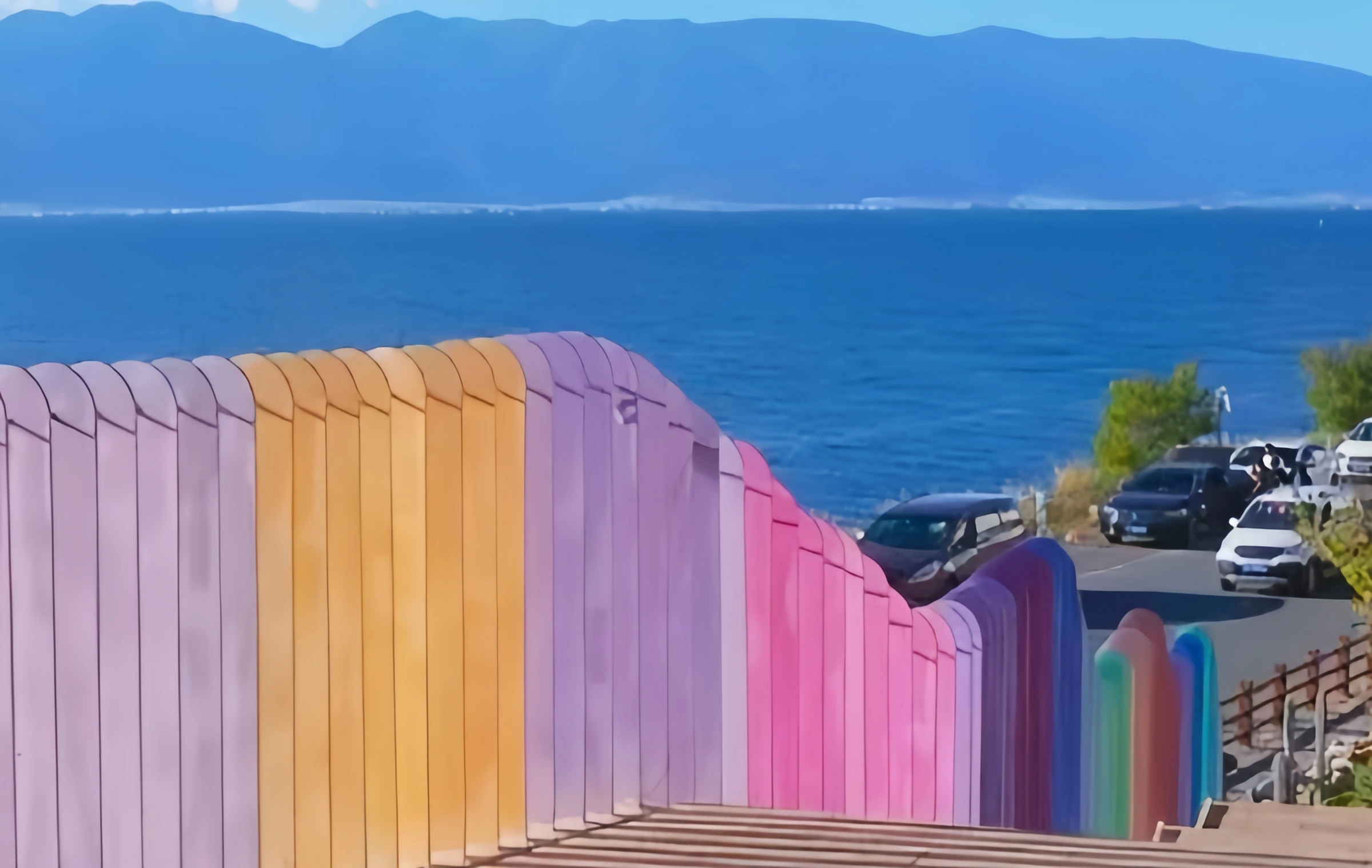 雲南レインボーハイウェイ:ハイマウンテンリフトからカラフルな雲の南へ流れるギャラリー-2