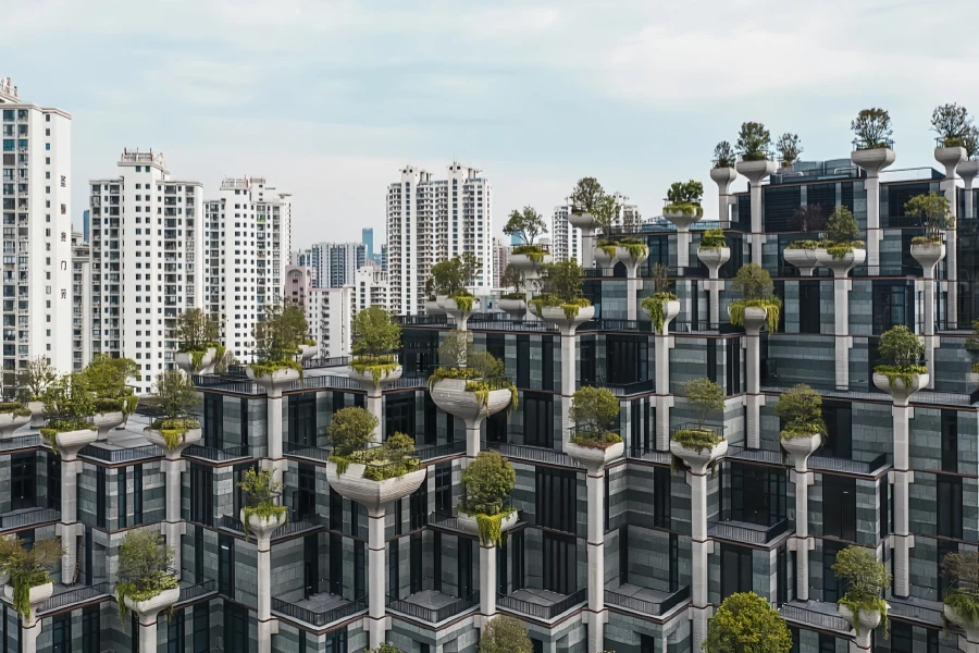 Shanghai Tianan Thousand Trees: Eine Reise durch einen 