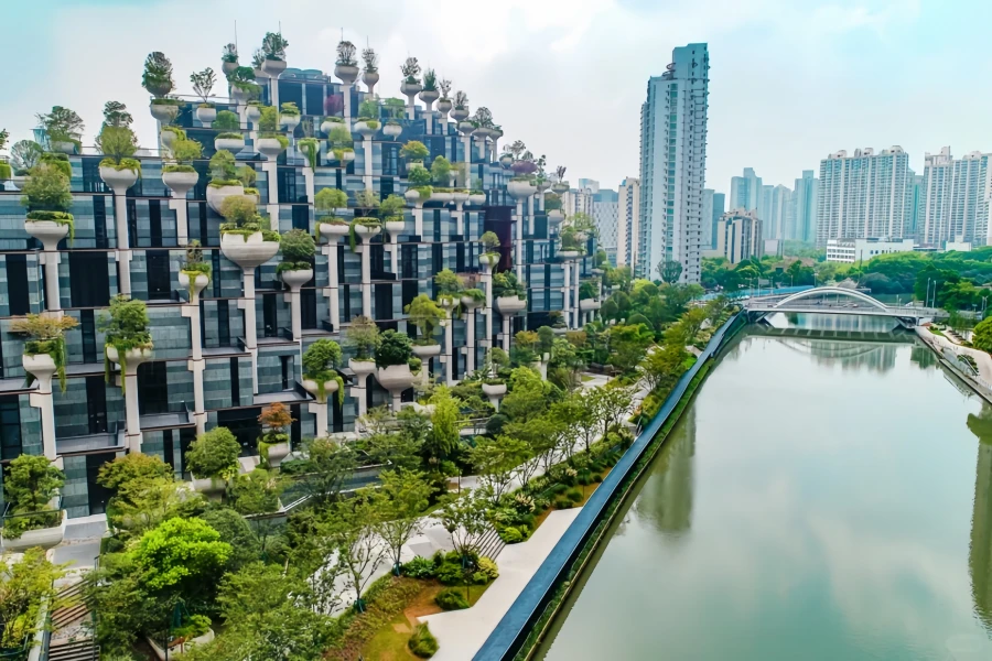 Shanghai Tianan Thousand Trees: Eine Reise durch einen 