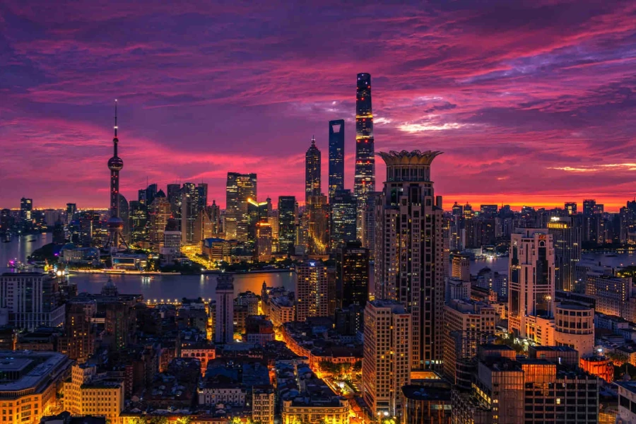 上海タワー:黄浦川の銀行からクラウドサミットまでの垂直交響曲-3