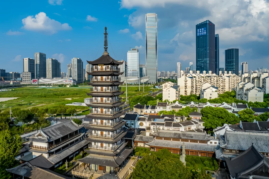 鄭寺:元優安王朝の七百年守護神 都会の禅の森に変容するホール-2