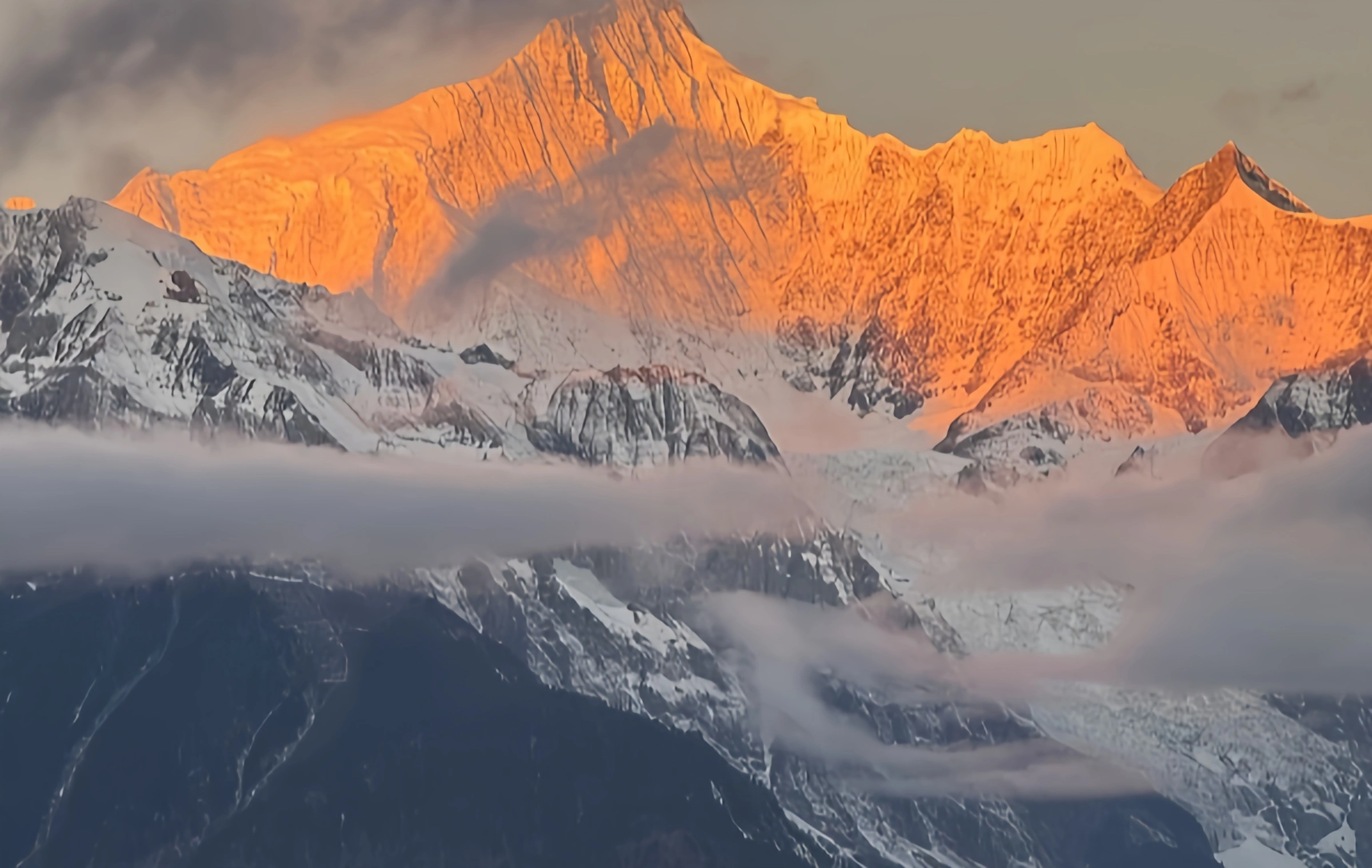 Xiling Snow Mountain: Fenêtre avec mille neiges d'automne, un pays des merveilles poétiques en réalité-3