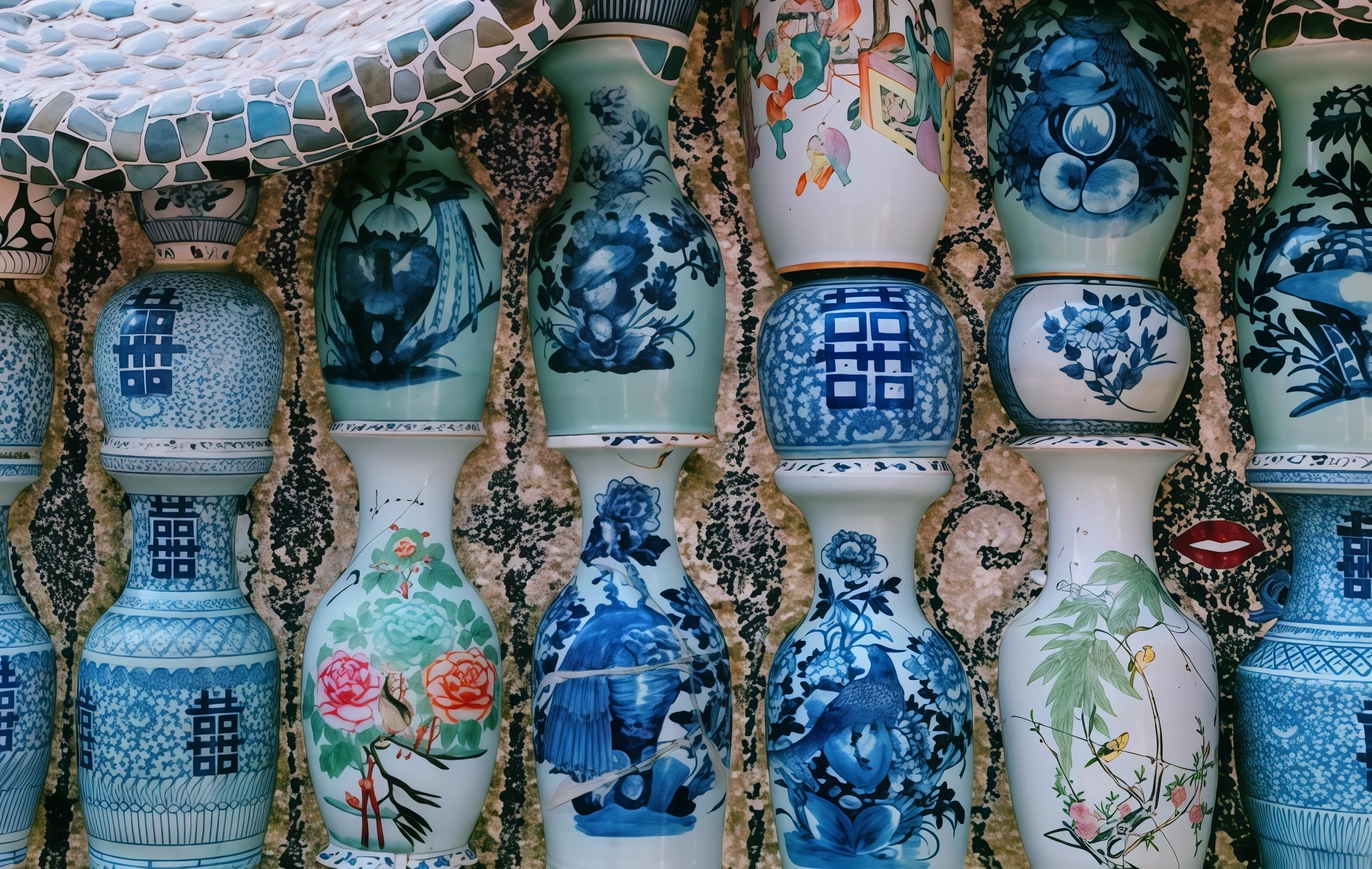 Фарфоровый дом: французская фантазия из 700 миллионов древних фарфоровых осколок-3