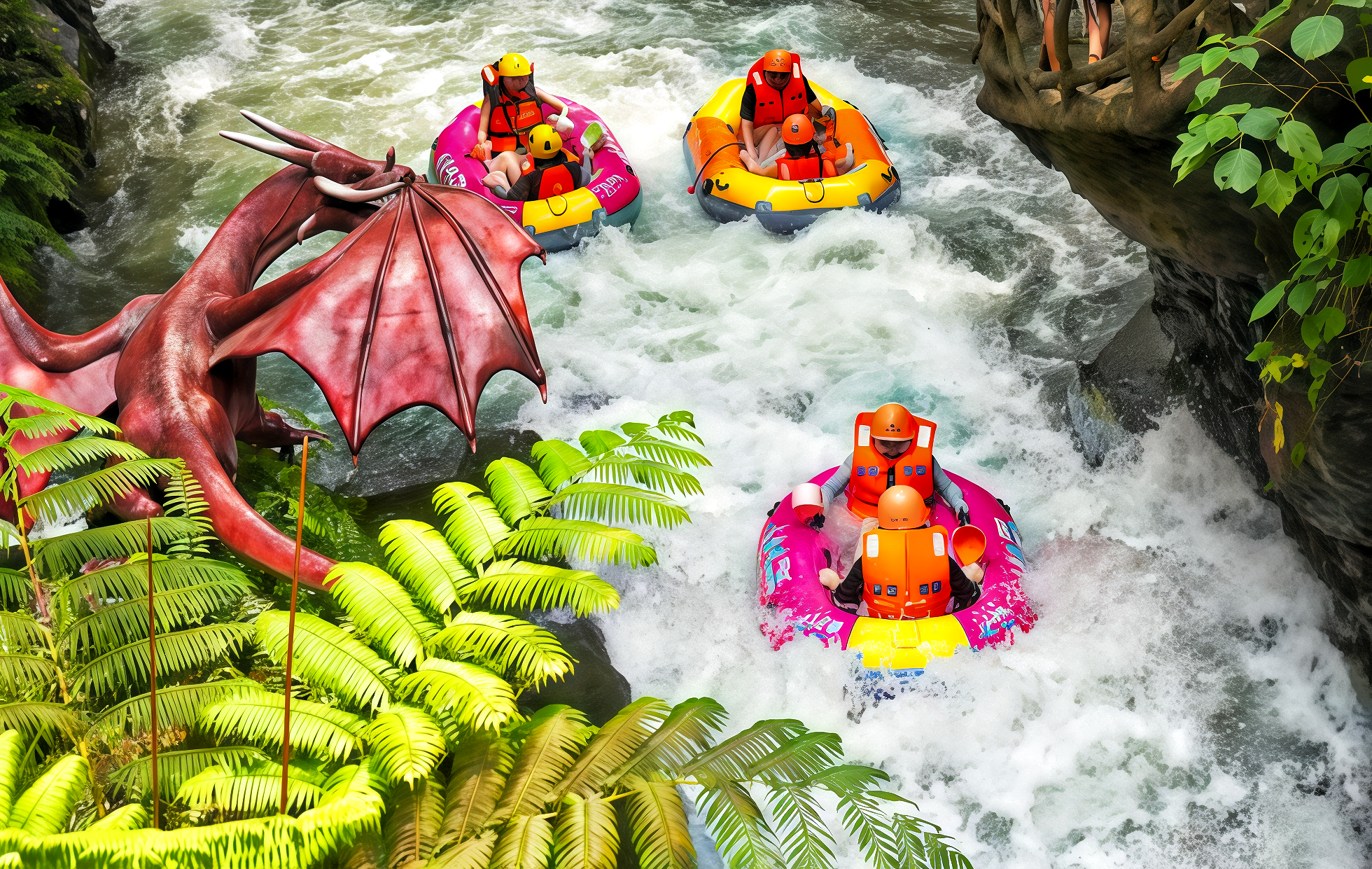 Gulong Gorge: An Extreme Rebirth—From Rafting Course to a Kingdom in the Clouds-3