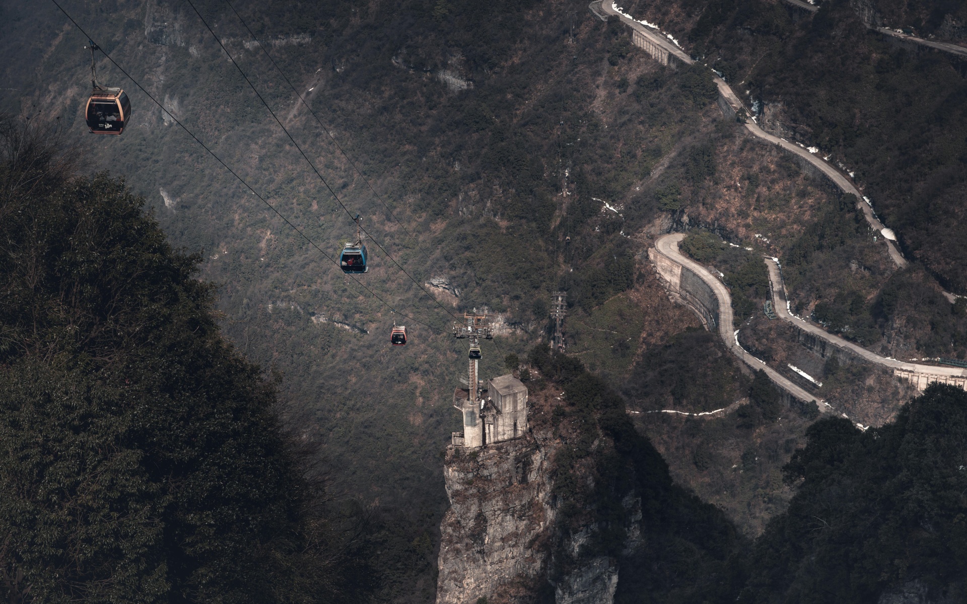 일 5: Zhangjiajie 국립 공원